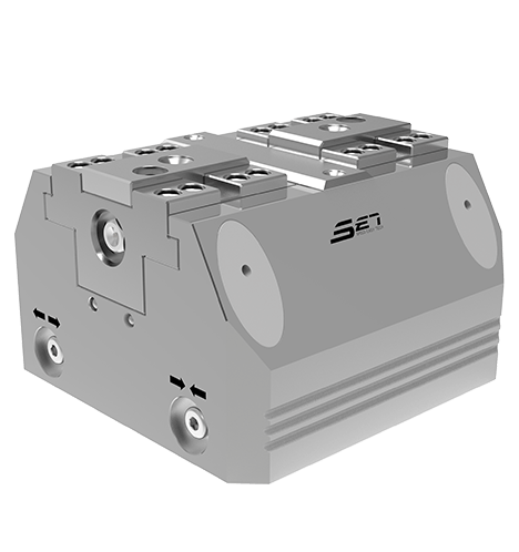 Pneumatic Vise Systems for vertical milling